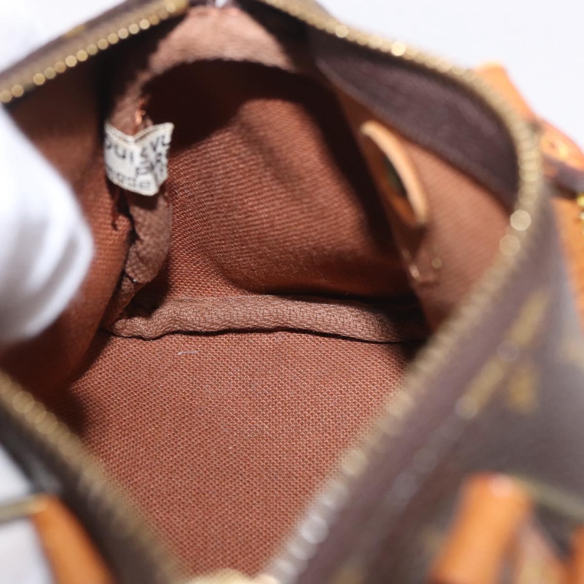 LOUIS VUITTON Monogram Mini Speedy Hand Bag M41534 LV Auth ka4932