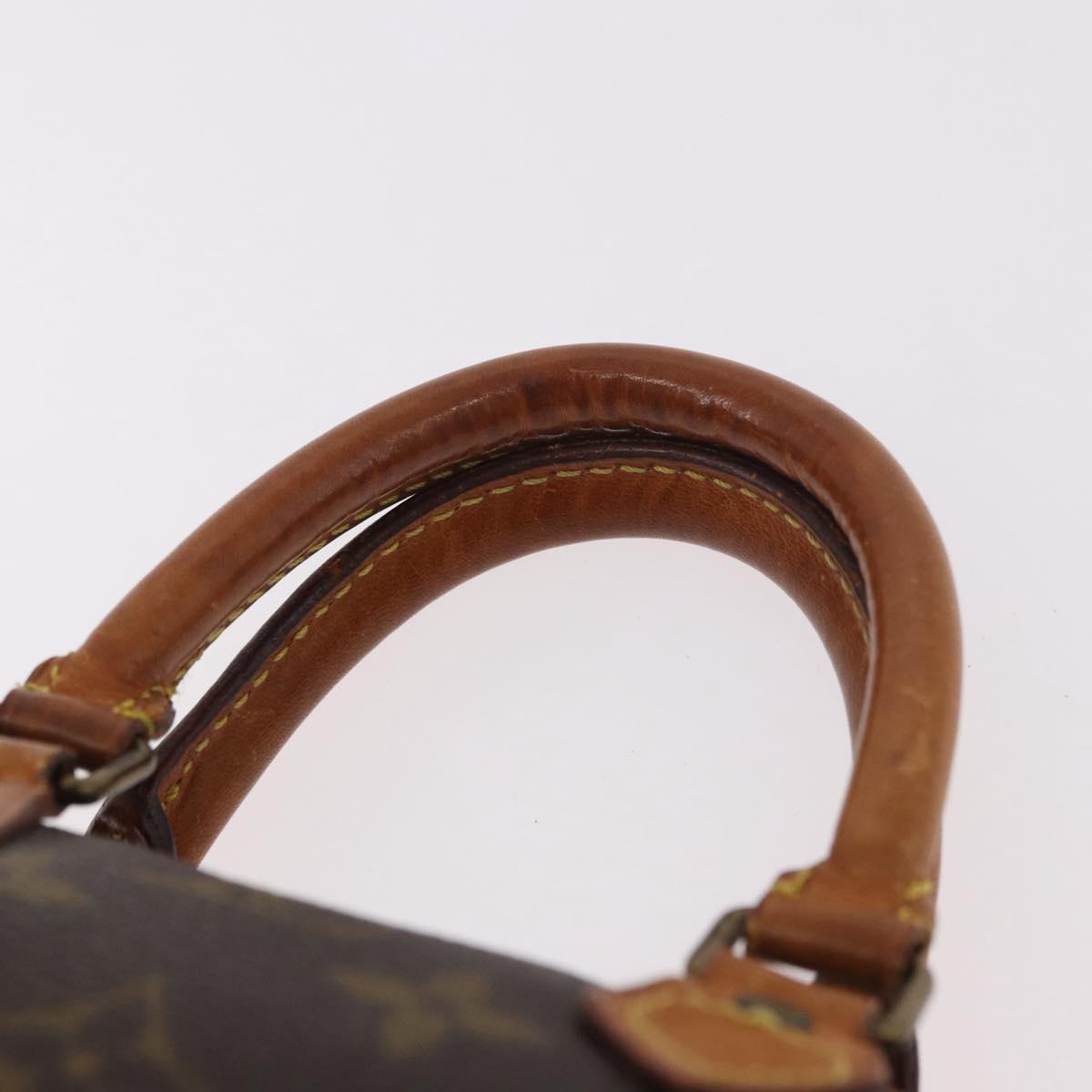 LOUIS VUITTON Monogram Mini Speedy Hand Bag M41534 LV Auth ka4932