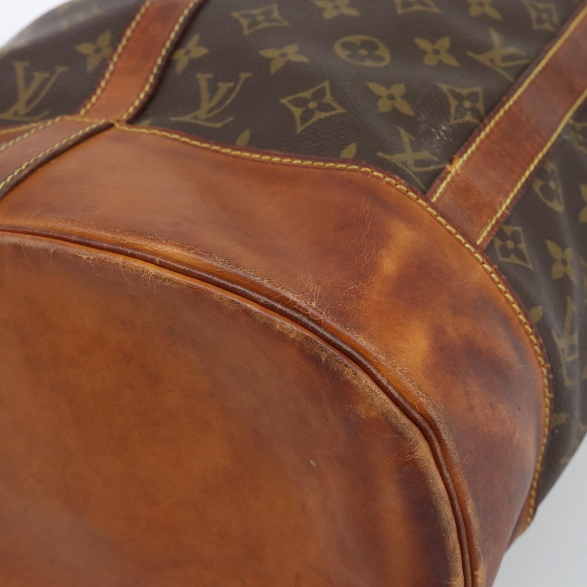 LOUIS VUITTON Monogram Randonnee GM Shoulder Bag M42244 LV Auth ka4938