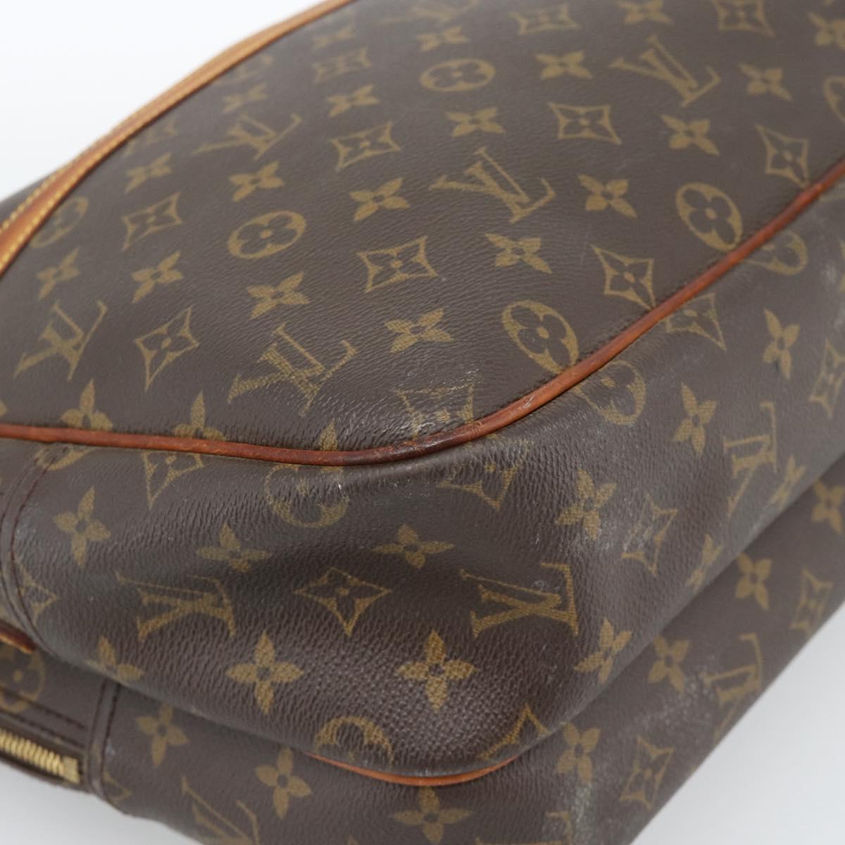LOUIS VUITTON Monogram Reporter GM Shoulder Bag M45252 LV Auth ka4939