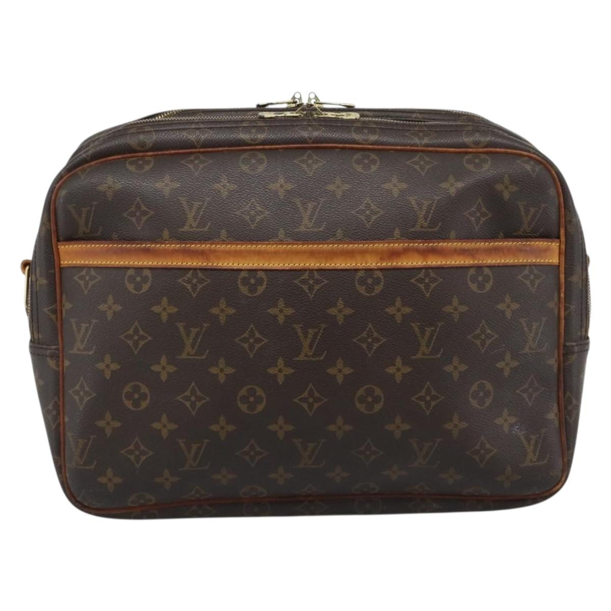LOUIS VUITTON Monogram Reporter GM Shoulder Bag M45252 LV Auth ka4939