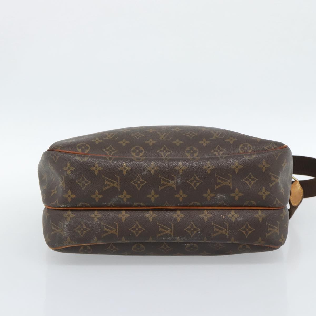 LOUIS VUITTON Monogram Reporter GM Shoulder Bag M45252 LV Auth ka4939