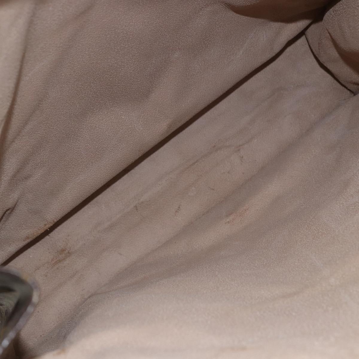 LOUIS VUITTON Monogram Sac Plat Hand Bag M51140 LV Auth ka494