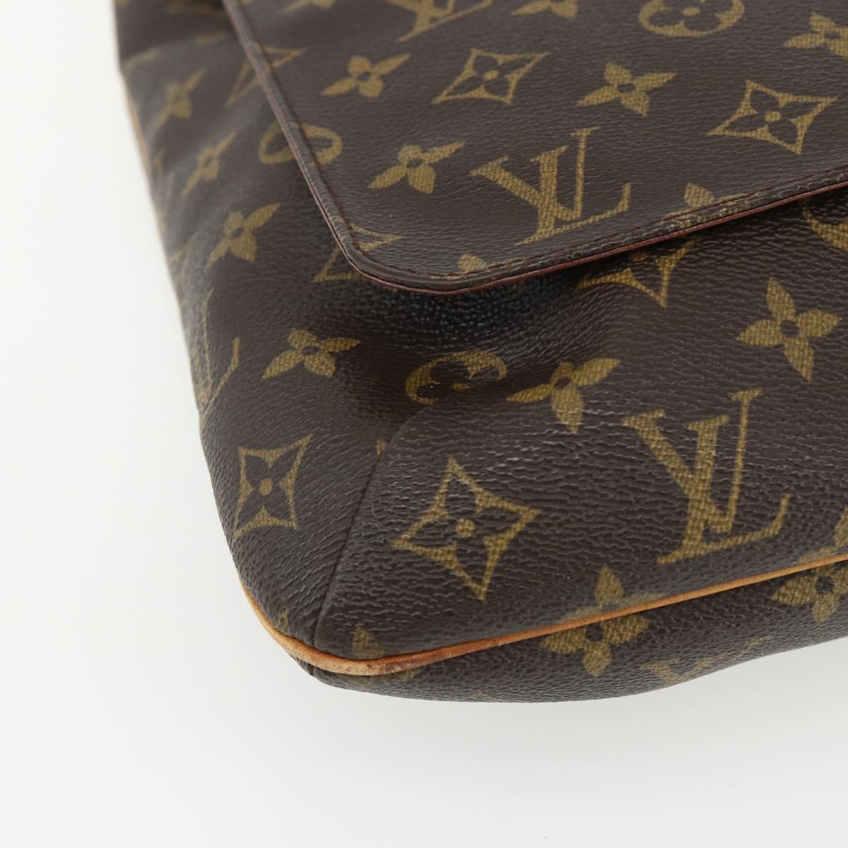 LOUIS VUITTON Monogram Musette Shoulder Bag M51256 LV Auth ka495