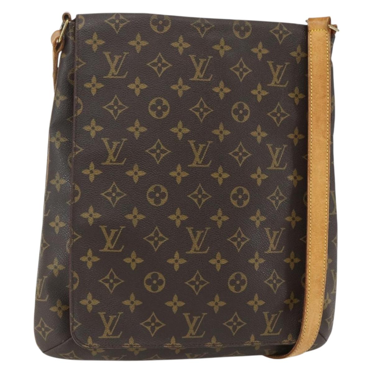 LOUIS VUITTON Monogram Musette Shoulder Bag M51256 LV Auth ka495