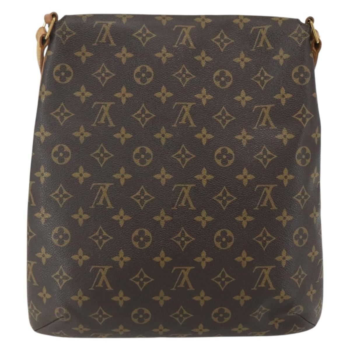 LOUIS VUITTON Monogram Musette Shoulder Bag M51256 LV Auth ka495