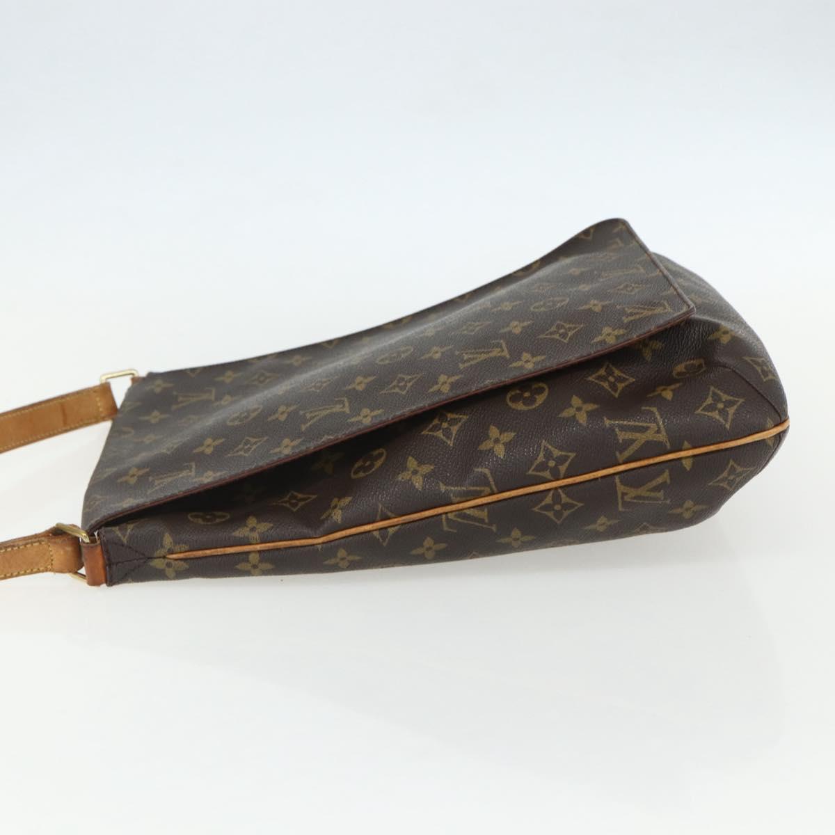LOUIS VUITTON Monogram Musette Shoulder Bag M51256 LV Auth ka495