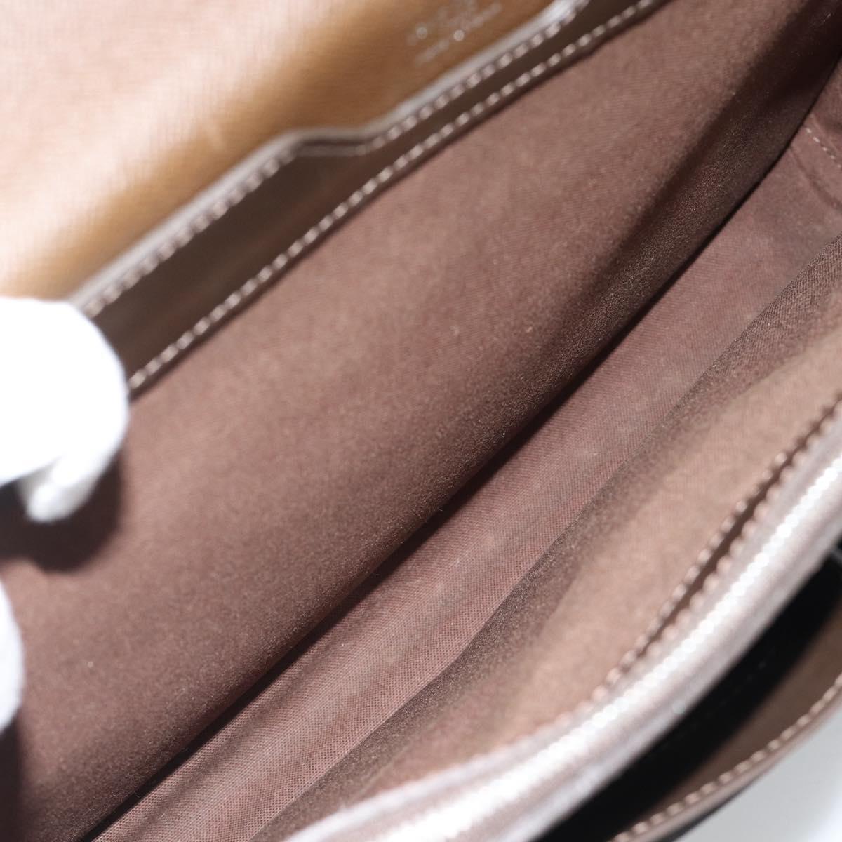 LOUIS VUITTON Taiga Robusto 1 Business Bag Grizzly M31058 LV Auth ka4954