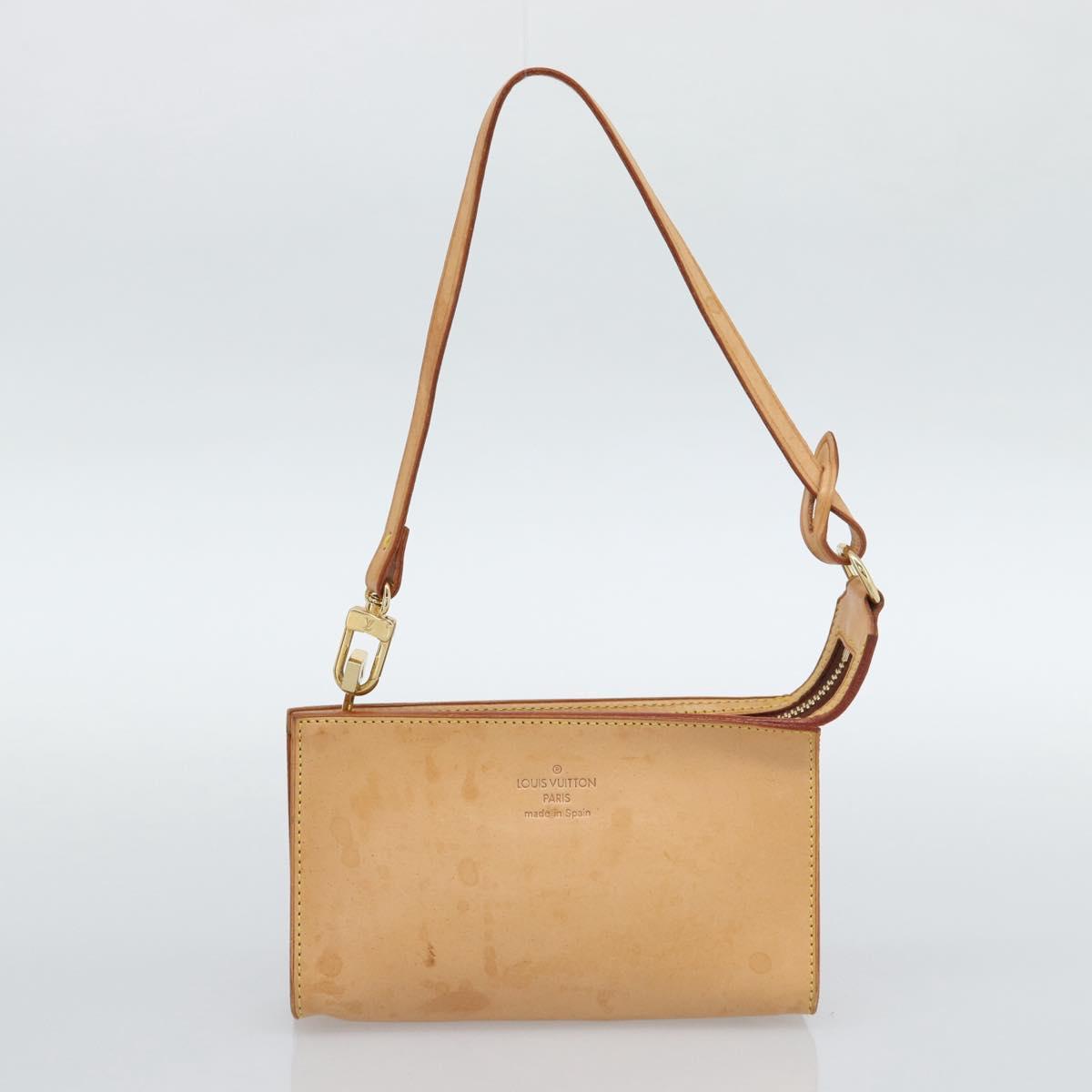 LOUIS VUITTON Monogram Vinyl Cava Amble PM Tote Bag Brown M92502 LV Auth ka4959