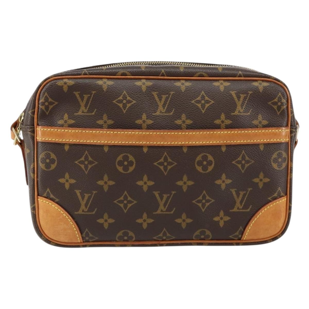 LOUIS VUITTON Monogram Trocadero 27 Shoulder Bag M51274 LV Auth ka496
