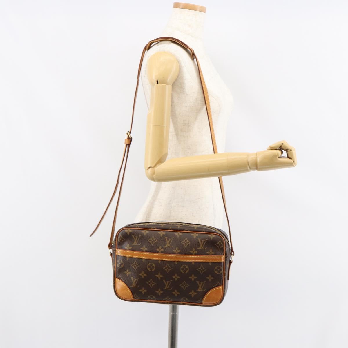 LOUIS VUITTON Monogram Trocadero 27 Shoulder Bag M51274 LV Auth ka496