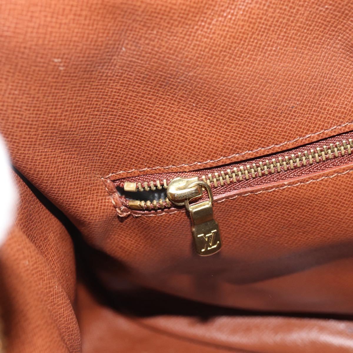 LOUIS VUITTON Monogram Boulogne 35 Shoulder Bag M51260 LV Auth ka4961