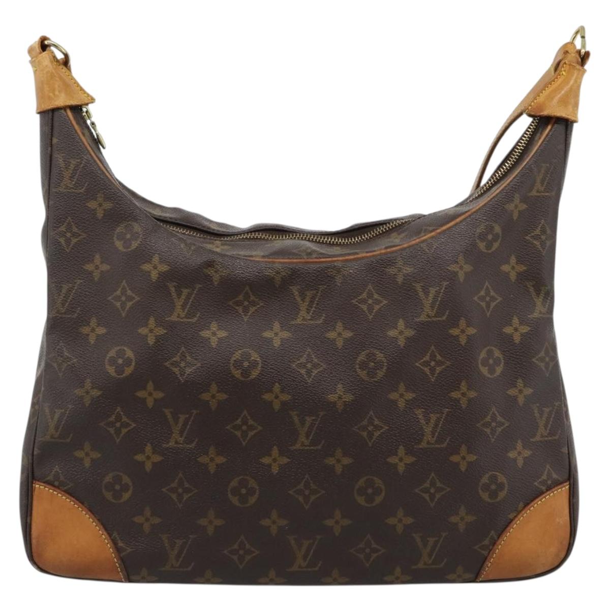 LOUIS VUITTON Monogram Boulogne 35 Shoulder Bag M51260 LV Auth ka4961