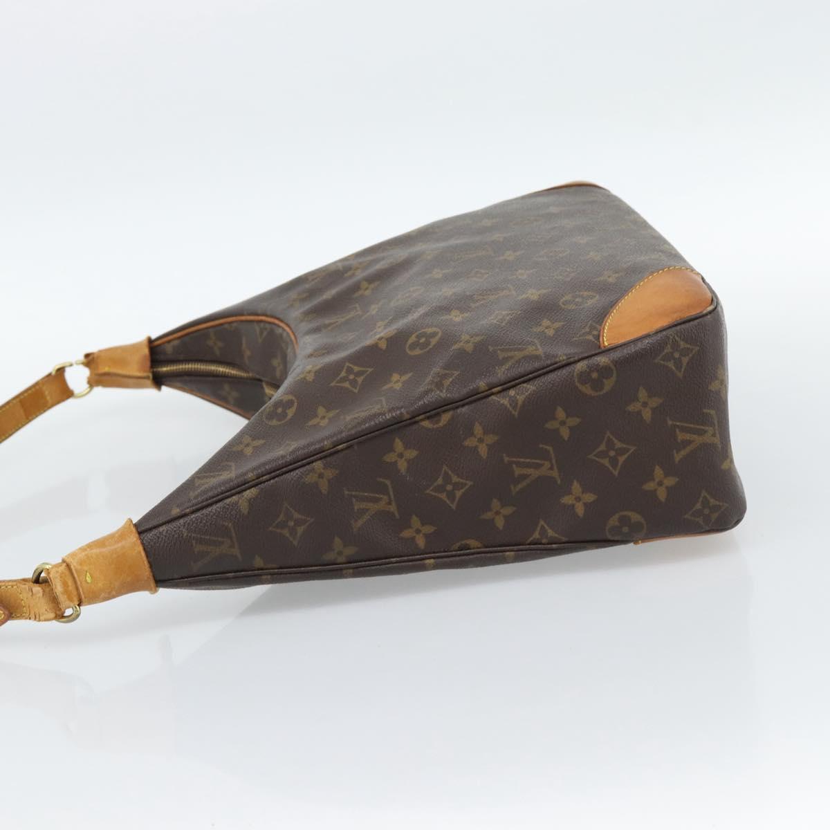 LOUIS VUITTON Monogram Boulogne 35 Shoulder Bag M51260 LV Auth ka4961
