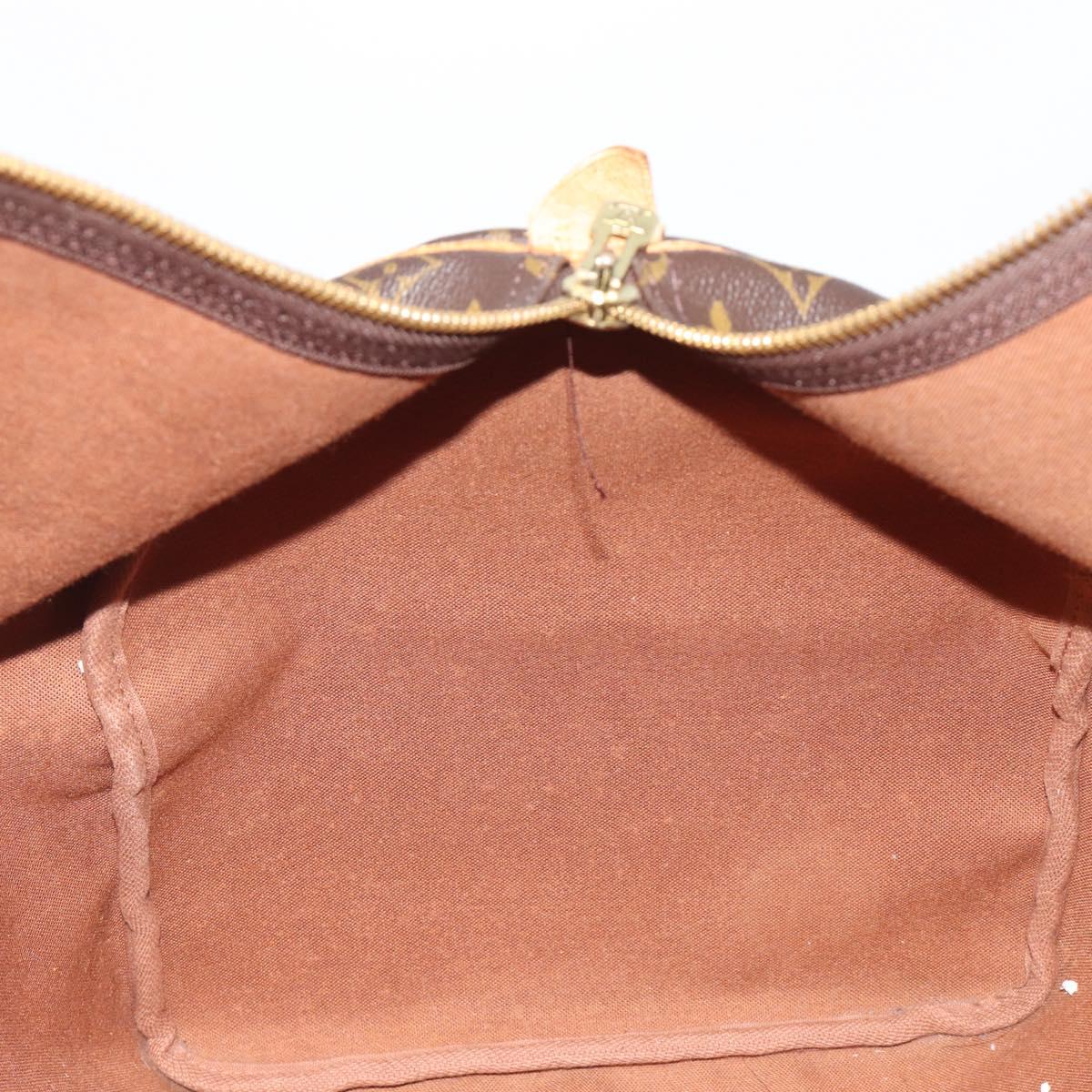LOUIS VUITTON Monogram Keepall 55 Boston Bag M41424 LV Auth ka4967