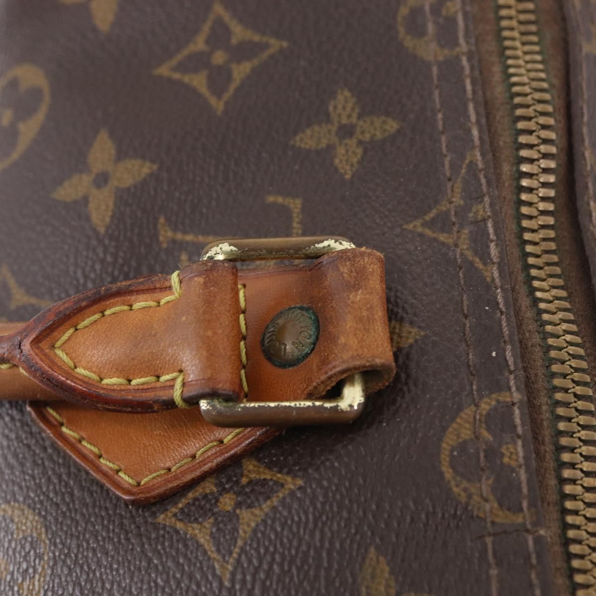 LOUIS VUITTON Monogram Speedy Bandouliere 35 Hand Bag M41111 LV Auth ka4968