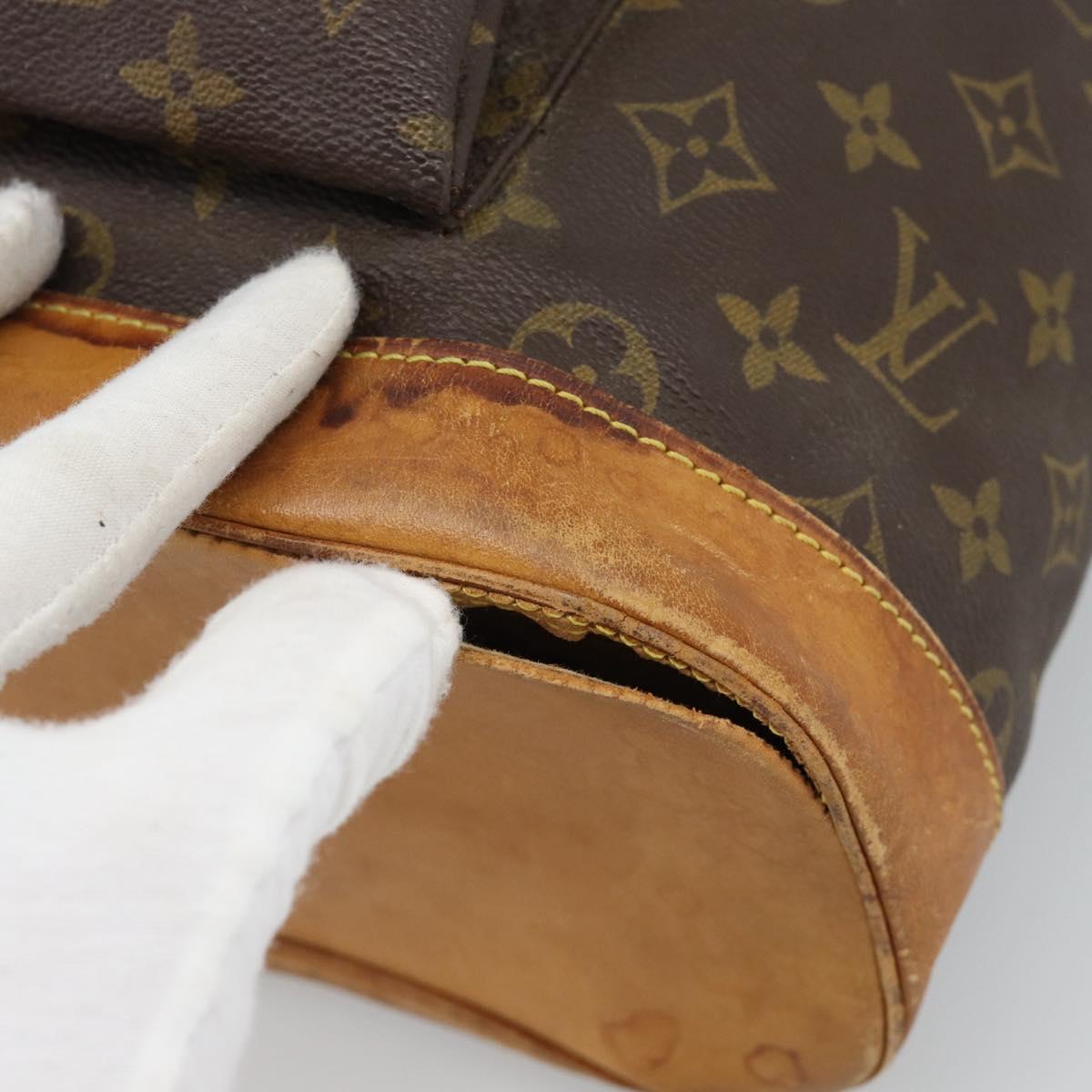 LOUIS VUITTON Monogram Montsouris GM Backpack M51135 LV Auth ka4969