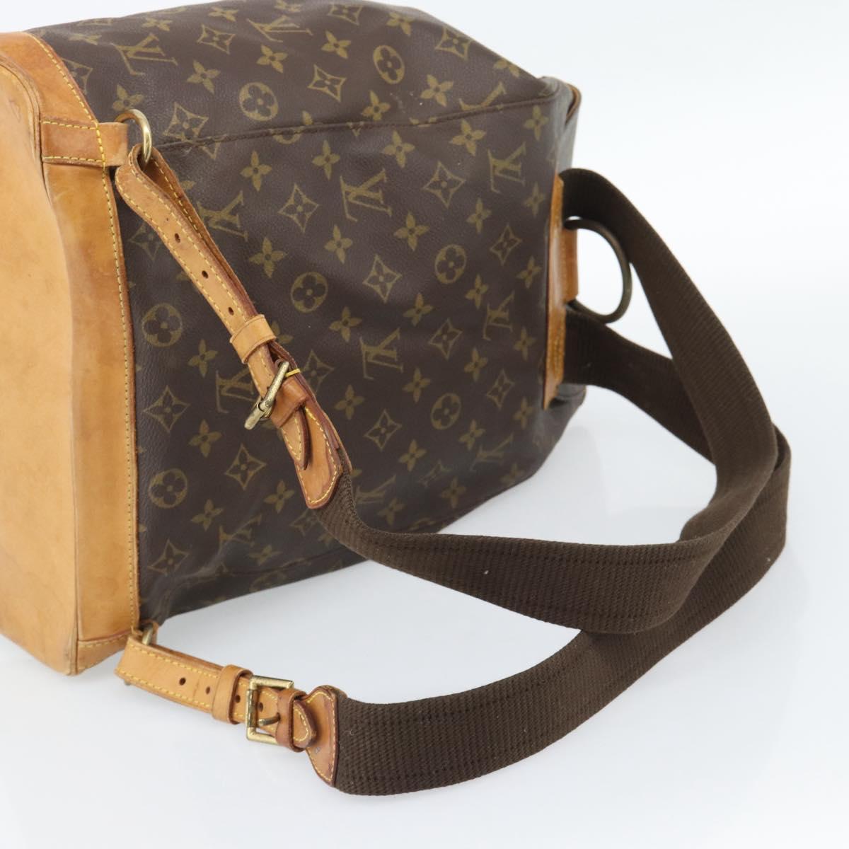 LOUIS VUITTON Monogram Montsouris GM Backpack M51135 LV Auth ka4969