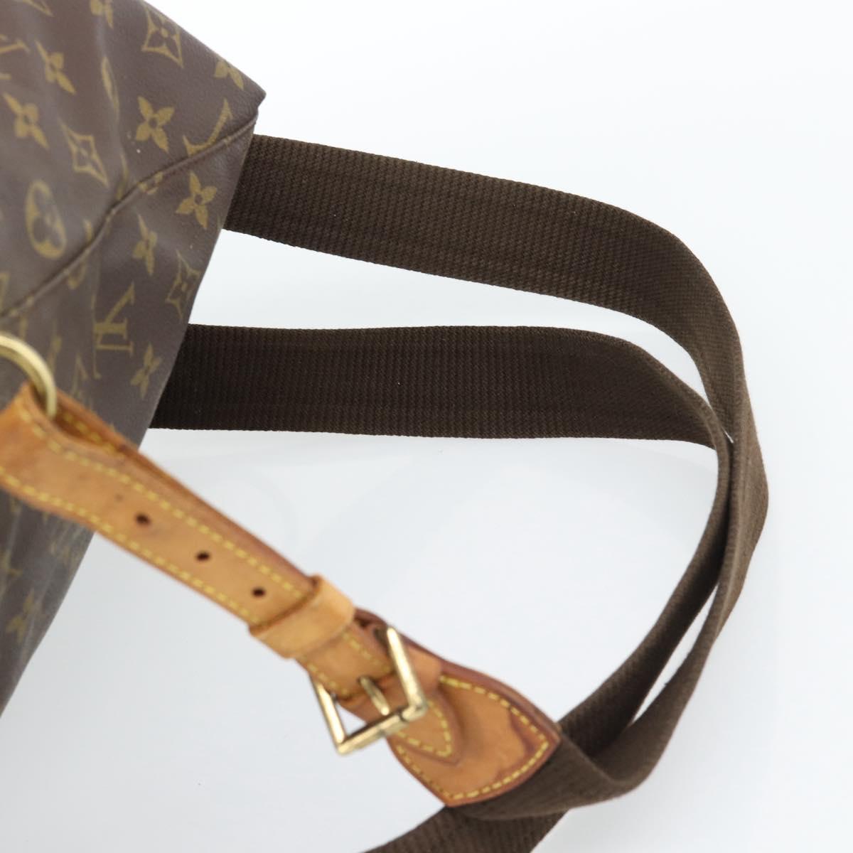 LOUIS VUITTON Monogram Montsouris GM Backpack M51135 LV Auth ka4969