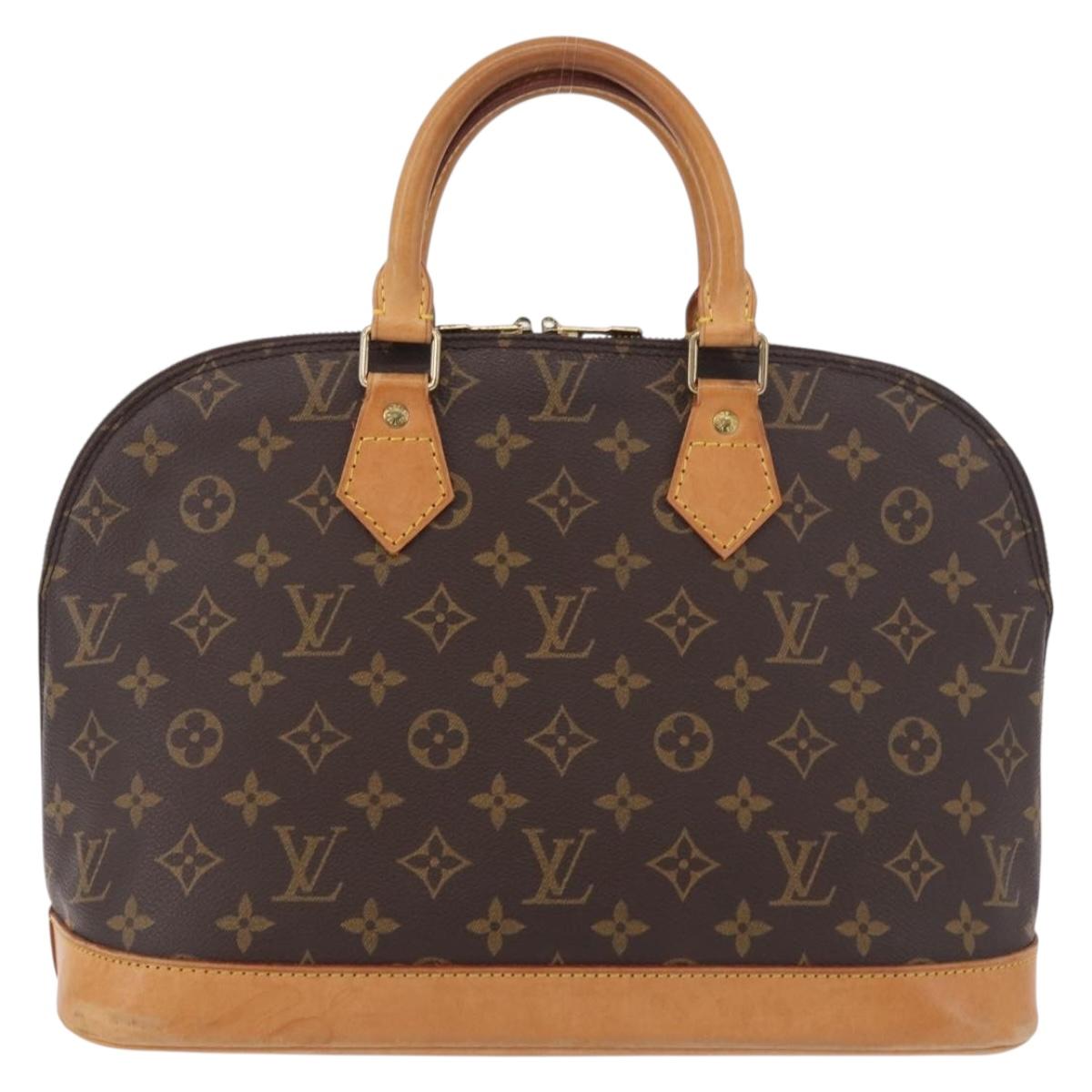 LOUIS VUITTON Monogram Alma Hand Bag M51130 LV Auth ka4971