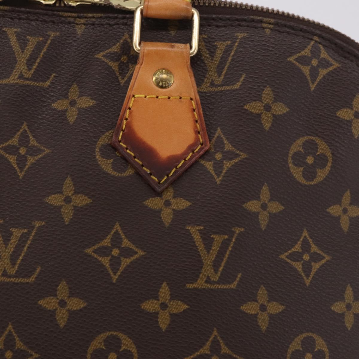 LOUIS VUITTON Monogram Alma Hand Bag M51130 LV Auth ka4971