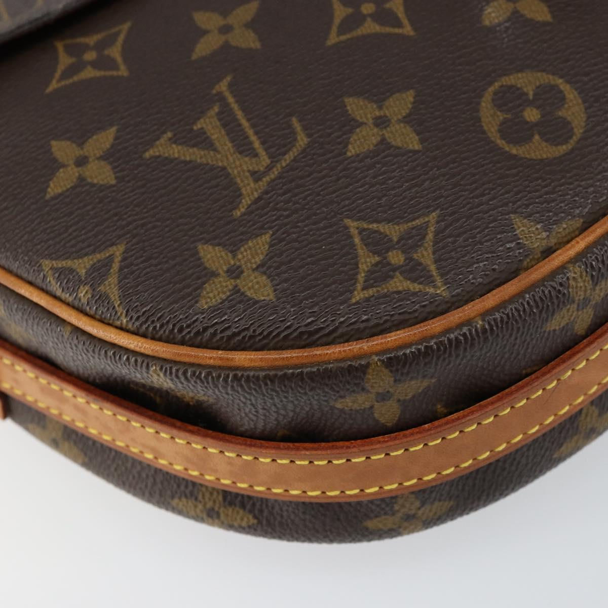 LOUIS VUITTON Monogram Jeune Fille GM Shoulder Bag M51225 LV Auth ka498