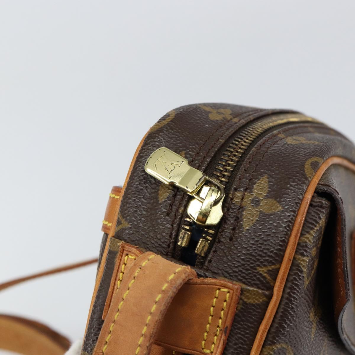 LOUIS VUITTON Monogram Jeune Fille GM Shoulder Bag M51225 LV Auth ka498