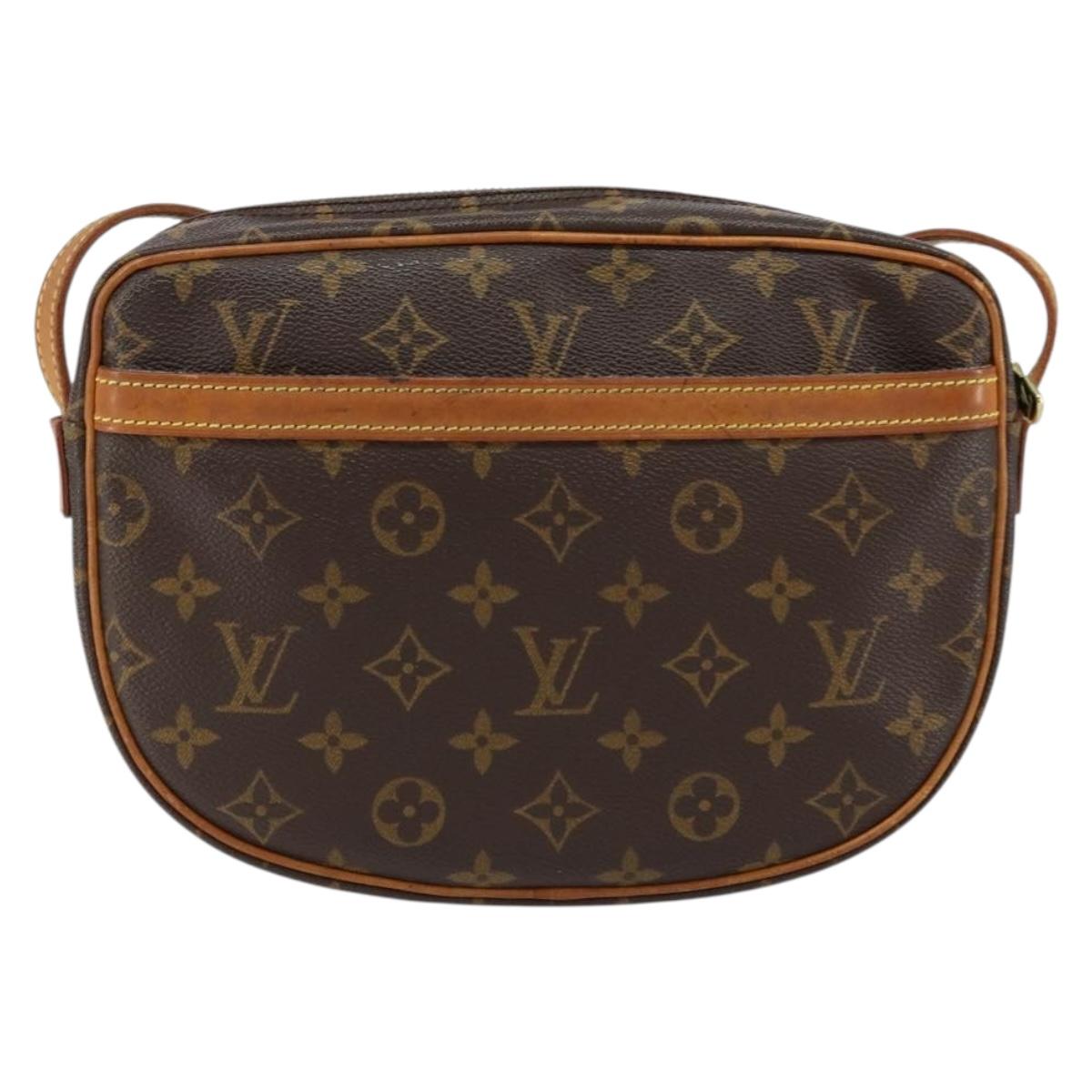 LOUIS VUITTON Monogram Jeune Fille GM Shoulder Bag M51225 LV Auth ka498