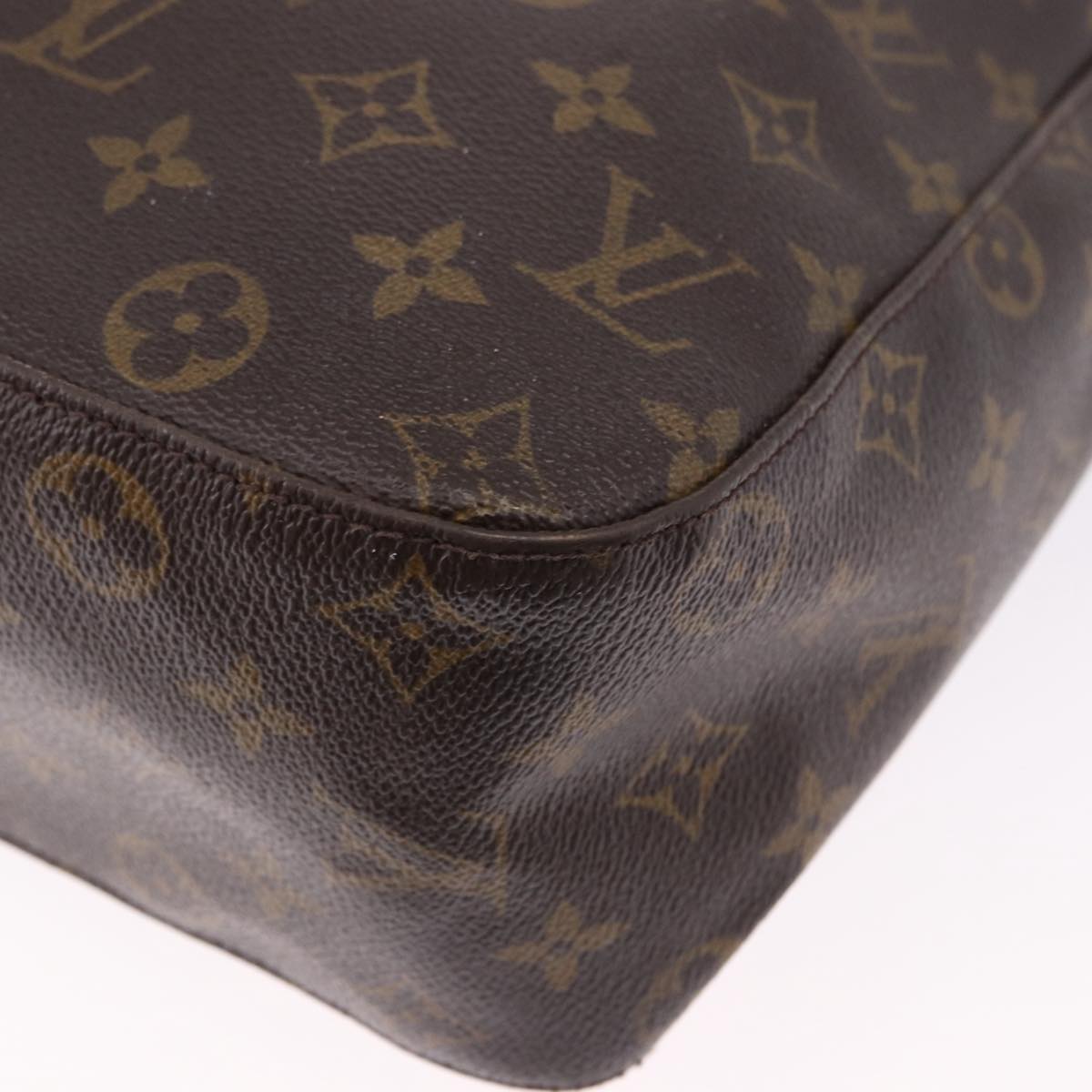 LOUIS VUITTON Monogram Looping GM Shoulder Bag M51145 LV Auth ka5000