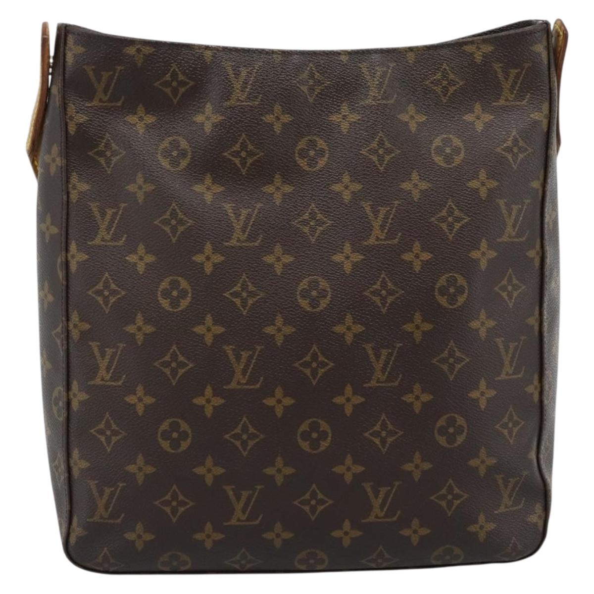 LOUIS VUITTON Monogram Looping GM Shoulder Bag M51145 LV Auth ka5000