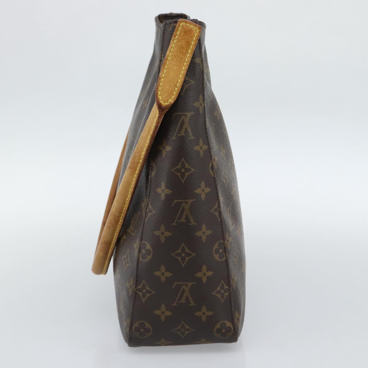 LOUIS VUITTON Monogram Looping GM Shoulder Bag M51145 LV Auth ka5000