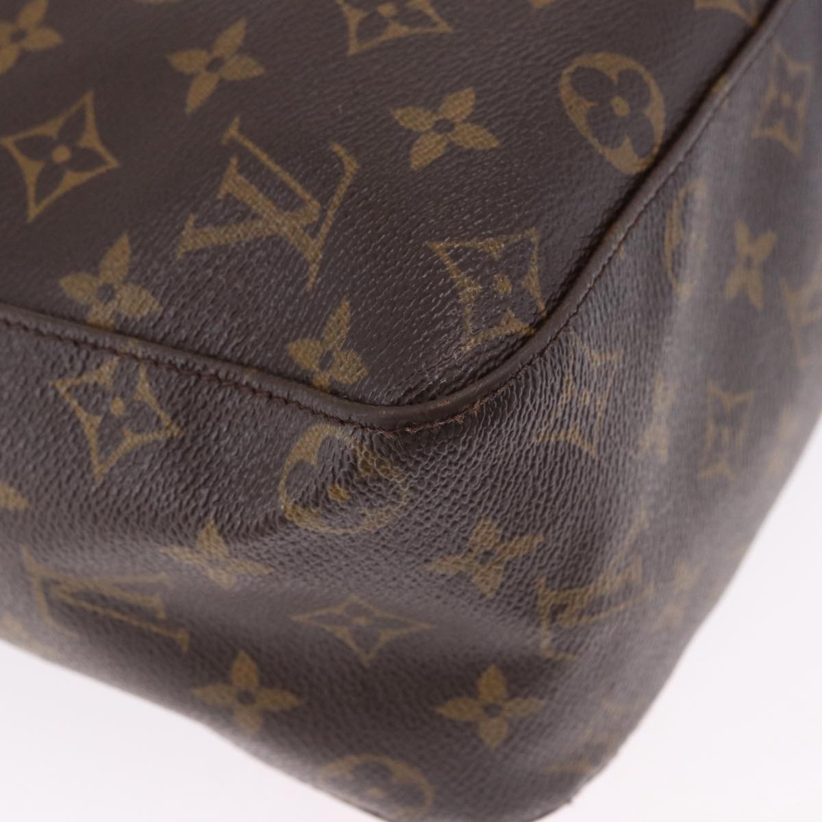 LOUIS VUITTON Monogram Looping GM Shoulder Bag M51145 LV Auth ka5000