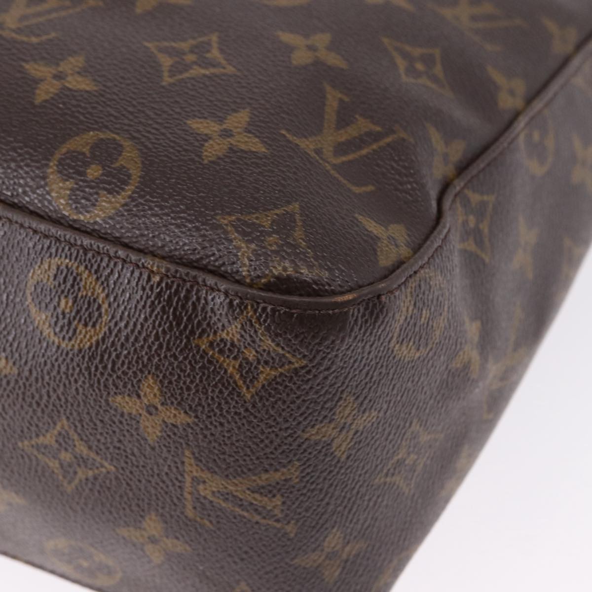 LOUIS VUITTON Monogram Looping GM Shoulder Bag M51145 LV Auth ka5000