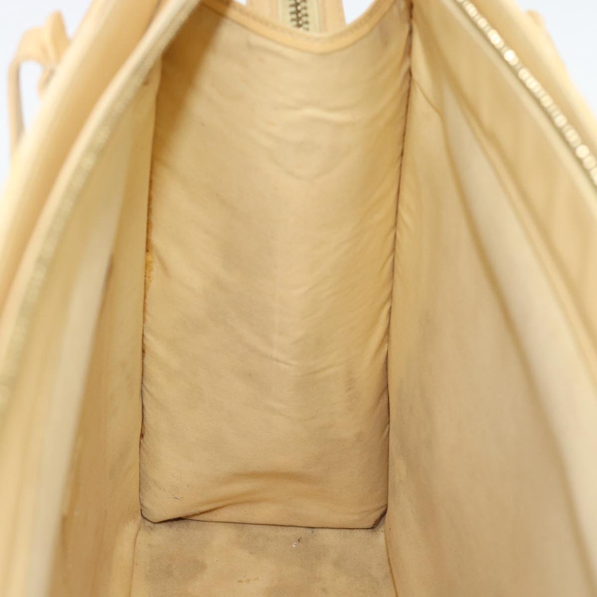 LOUIS VUITTON Epi Croisette GM Tote Bag Vanilla M5250A LV Auth ka5006