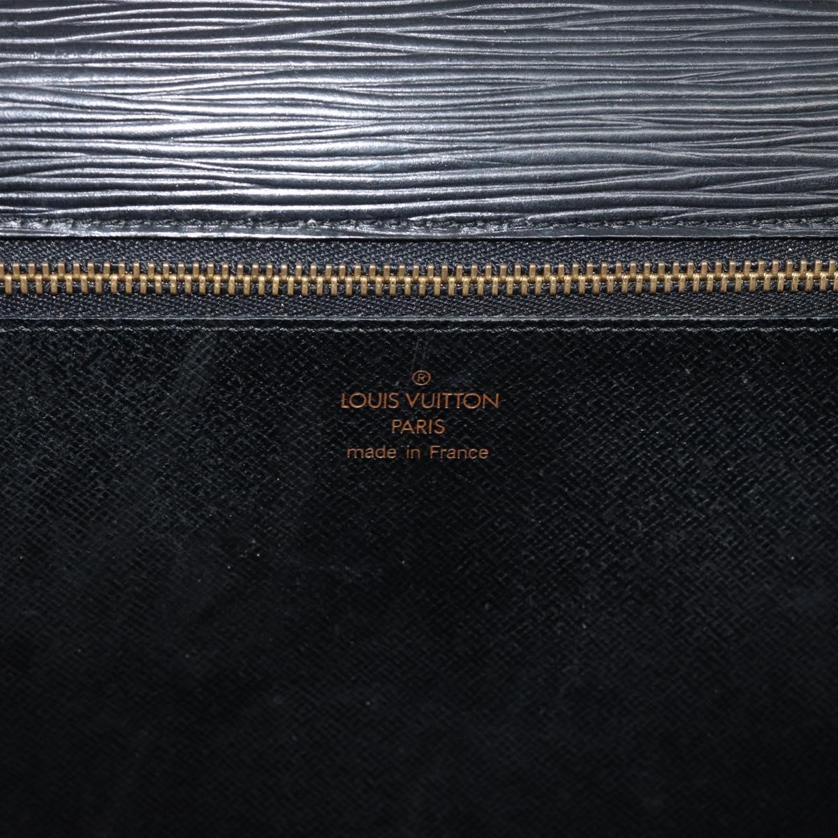LOUIS VUITTON Epi Monceau 28 Hand Bag Black M52122 LV Auth ka5007