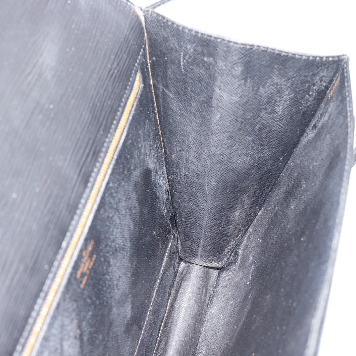 LOUIS VUITTON Epi Monceau 28 Hand Bag Black M52122 LV Auth ka5007