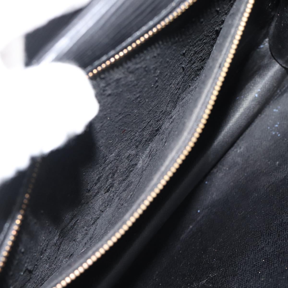 LOUIS VUITTON Epi Monceau 28 Hand Bag Black M52122 LV Auth ka5007