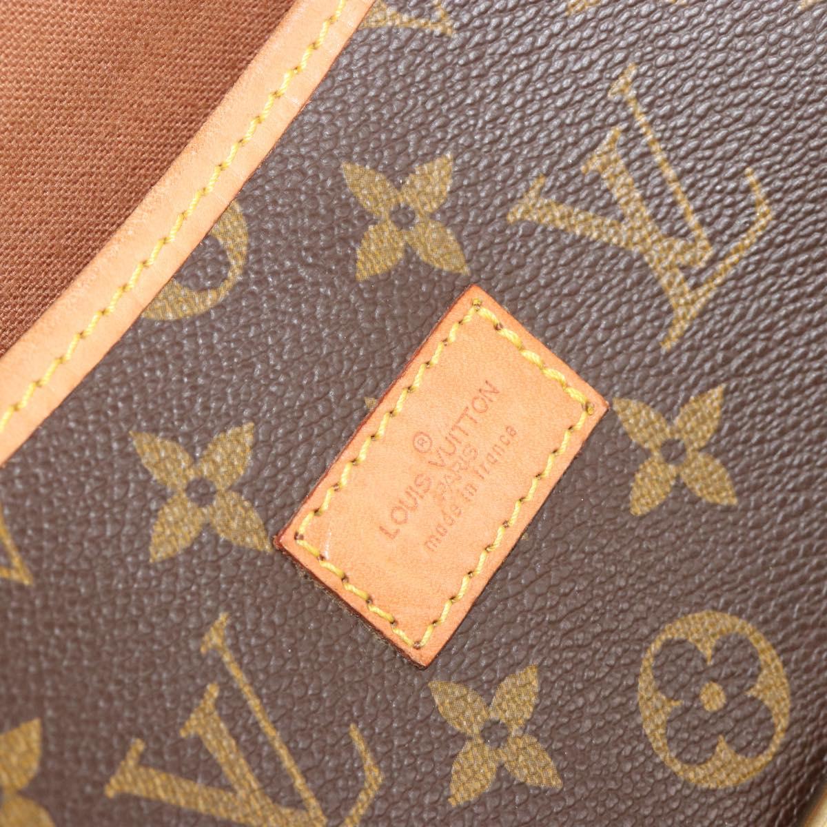 LOUIS VUITTON Monogram Saumur 35 Shoulder Bag M42254 LV Auth ka5008