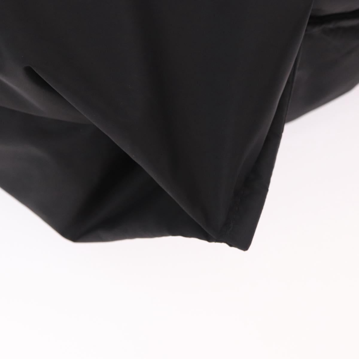 Salvatore Ferragamo Hand Bag Nylon Black Auth ka5019A