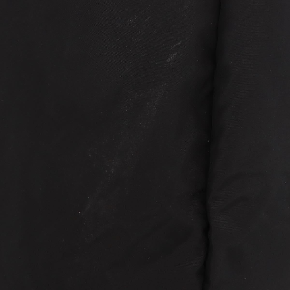 Salvatore Ferragamo Hand Bag Nylon Black Auth ka5019A