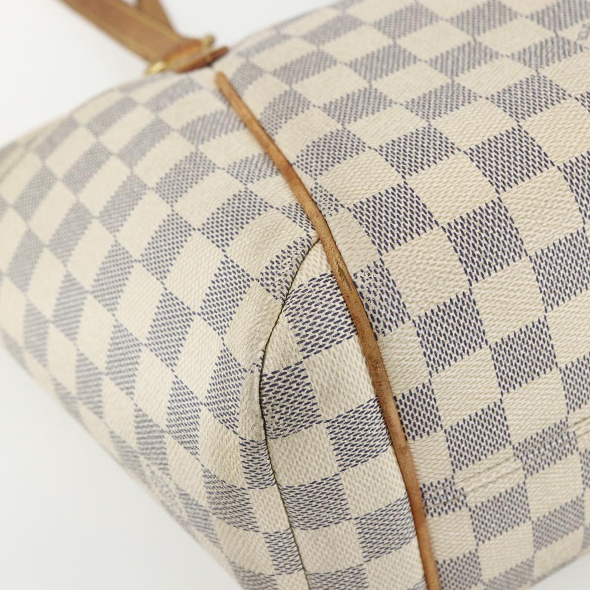 LOUIS VUITTON Damier Azur Totally PM Tote Bag N41280 LV Auth ka502