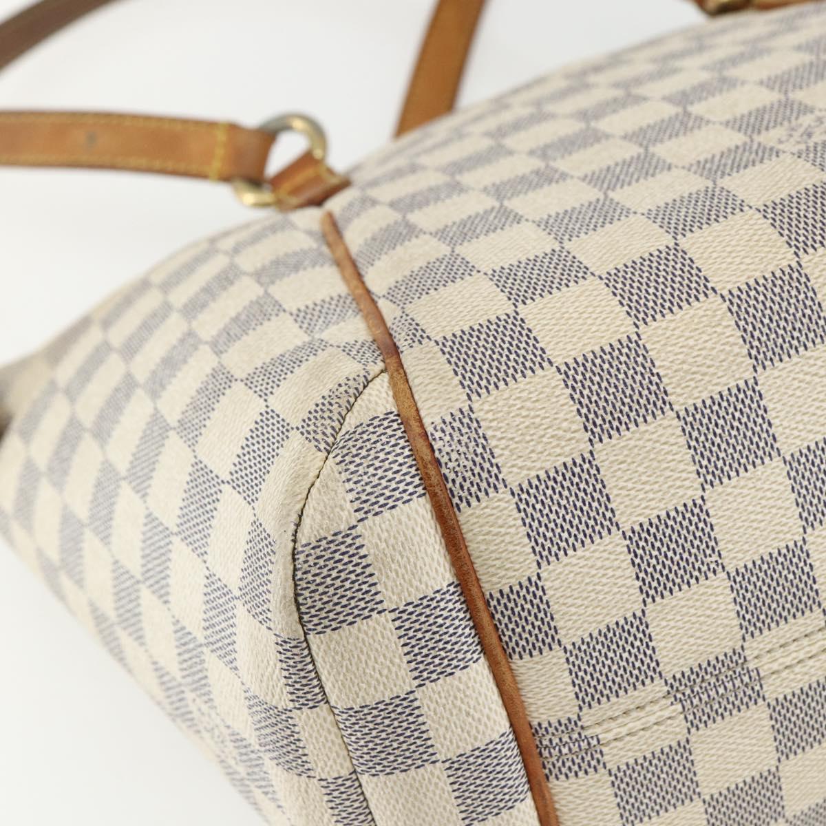 LOUIS VUITTON Damier Azur Totally PM Tote Bag N41280 LV Auth ka502