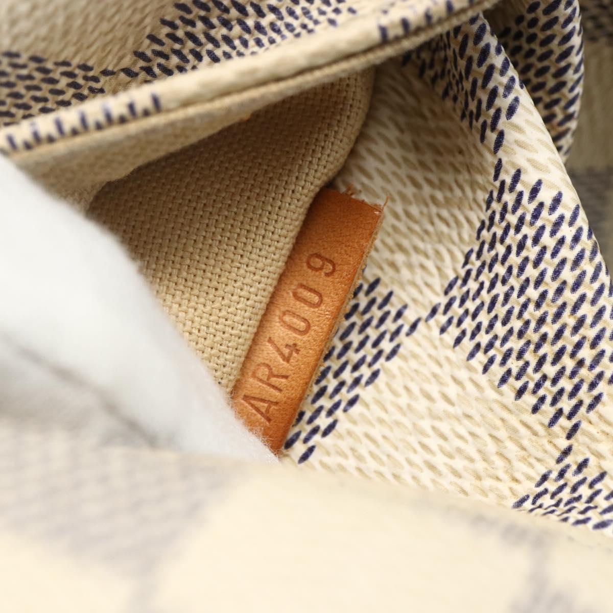 LOUIS VUITTON Damier Azur Totally PM Tote Bag N41280 LV Auth ka502