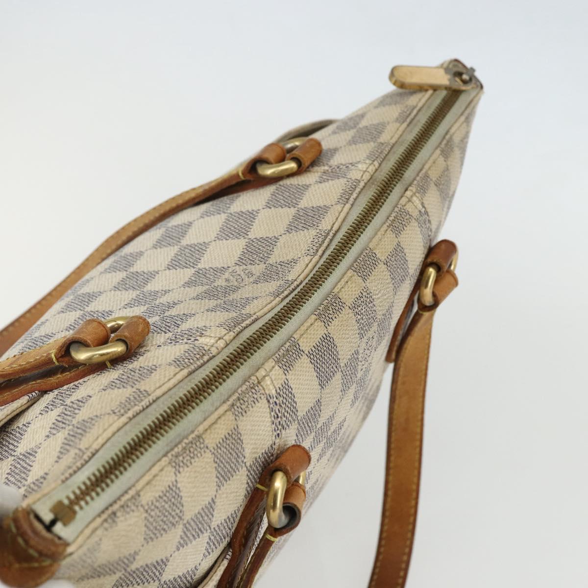 LOUIS VUITTON Damier Azur Totally PM Tote Bag N41280 LV Auth ka502