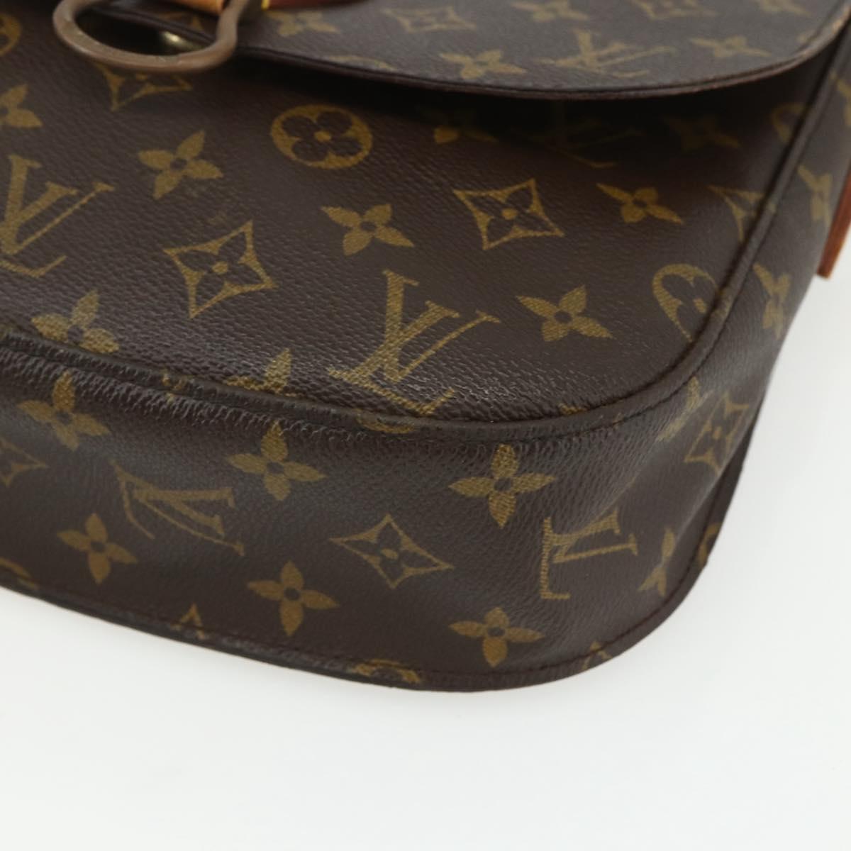 LOUIS VUITTON Monogram Saint Cloud GM Shoulder Bag TH1920 LV Auth ka503
