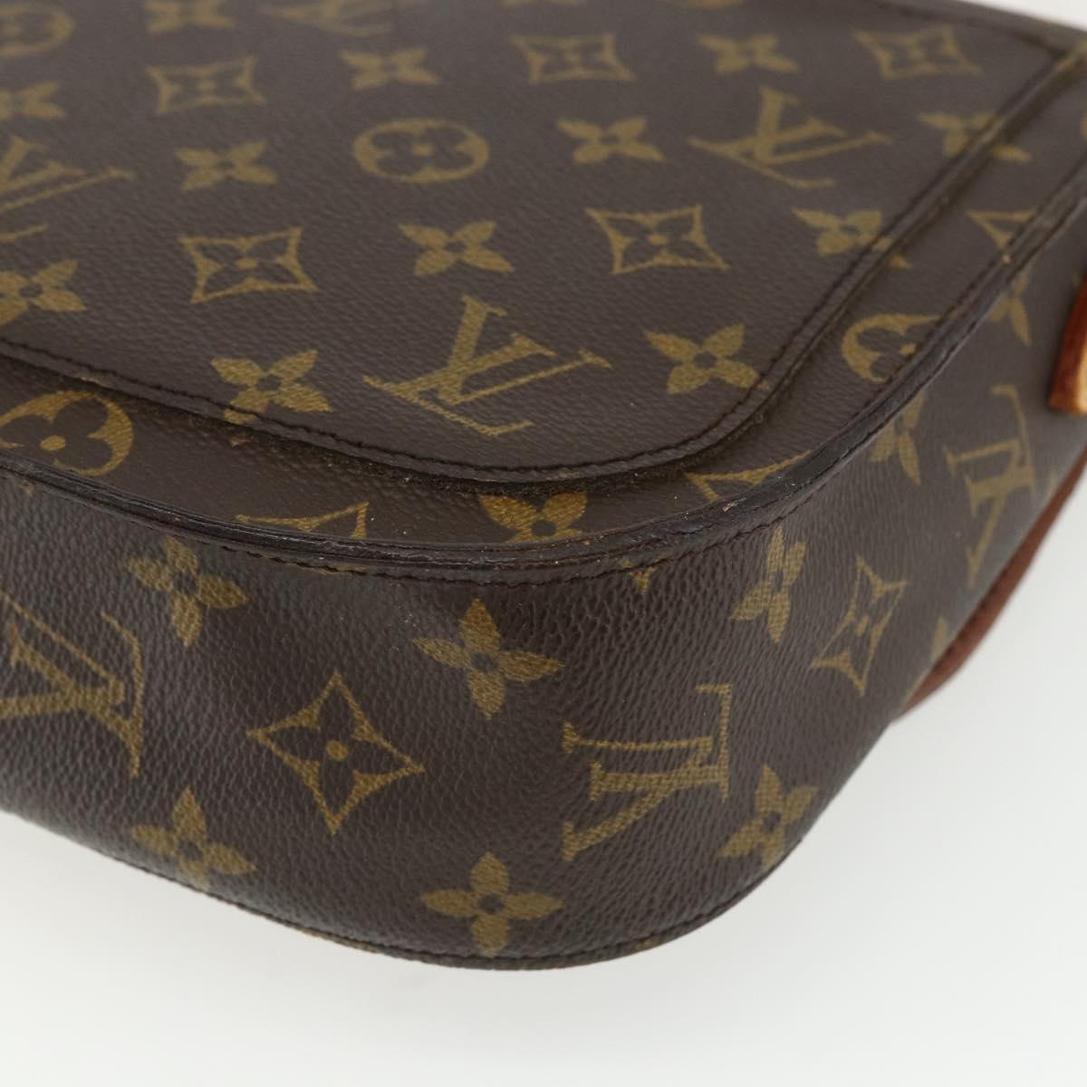 LOUIS VUITTON Monogram Saint Cloud GM Shoulder Bag TH1920 LV Auth ka503