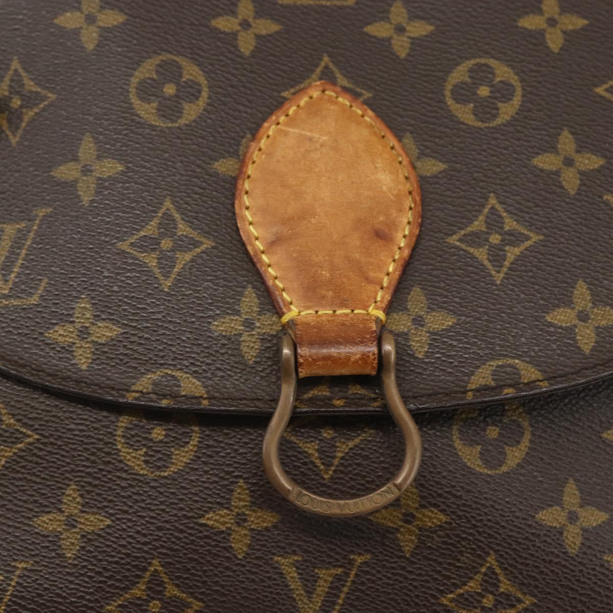 LOUIS VUITTON Monogram Saint Cloud GM Shoulder Bag TH1920 LV Auth ka503