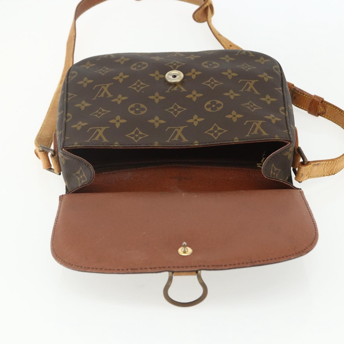 LOUIS VUITTON Monogram Saint Cloud GM Shoulder Bag TH1920 LV Auth ka503