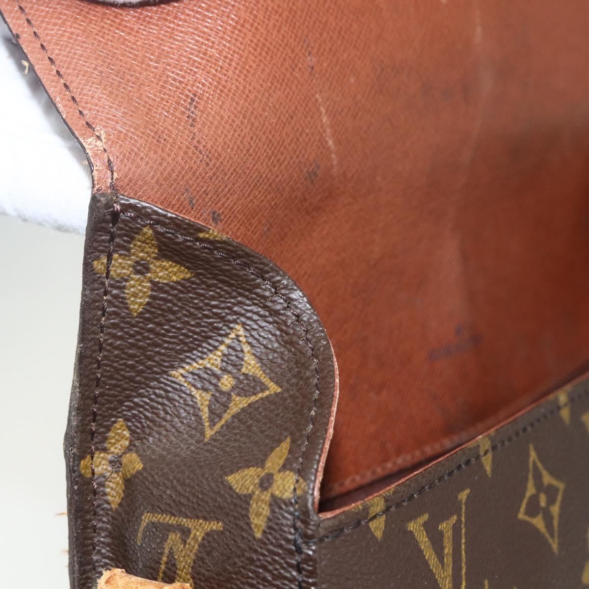 LOUIS VUITTON Monogram Saint Cloud GM Shoulder Bag TH1920 LV Auth ka503