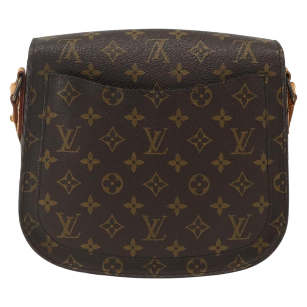 LOUIS VUITTON Monogram Saint Cloud GM Shoulder Bag TH1920 LV Auth ka503